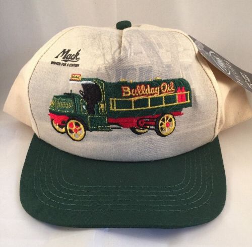 Mack trucks bulldog baseball hat embroidered