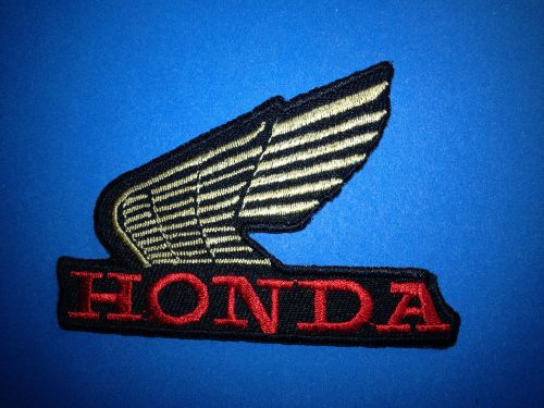 Honda motorcycles biker vest jacket hat hoodie backpack patch iron on crest a