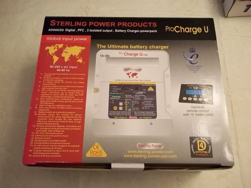 Sterling power products procharge ultra 12 volt, 20 amp marine battery charger