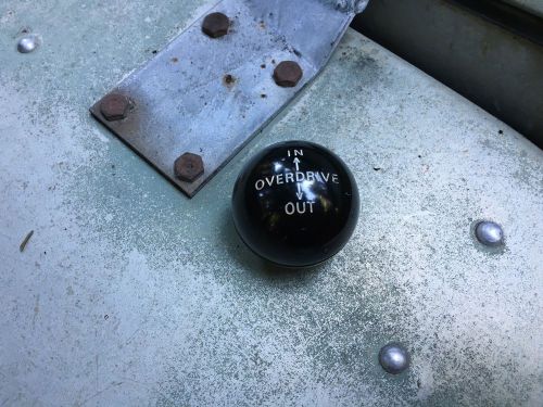 Nos land rover fairey overdrive knob