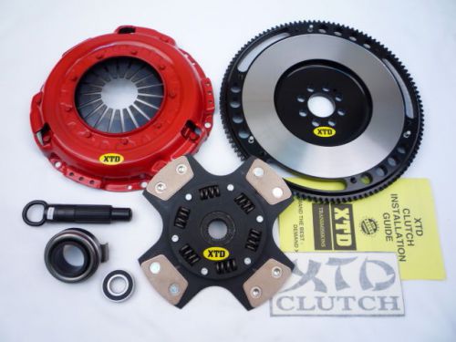 Xtd stage 3 clutch (4 puck sprung) &amp;10lbs flywheel accord prelude 2.2l 2.3l