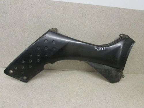 01-05 honda trx250ex 250ex 250 sportrax left lh side cover 83600-hn6-000za