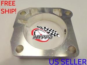Nyppd throttle body spacer: honda s2000 2000-2005  [clear anodized]