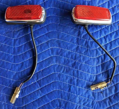 Set of 2 original, used bmw 2002tii / 2002 rear side marker lights