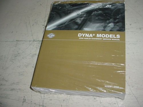 Harley davidson service shop manual  2006 dyna 99481-06a