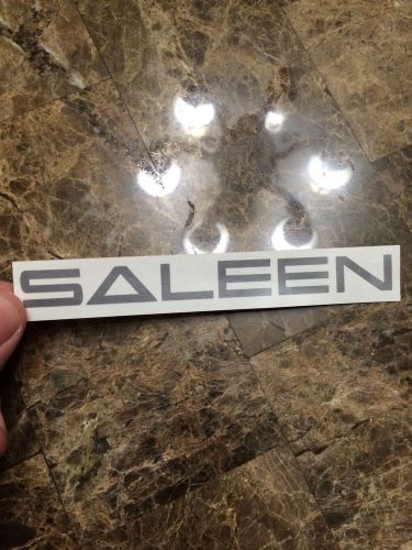 Nos silver saleen ford mustang rear decklid decal sticker 1994-1998 s281 s351