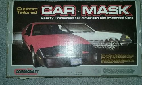 Custom tailored car mask car sports bra 1986-87 toyota celica by covercraft