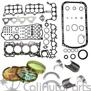 90-93 honda accord 2.2l sohc f22a1 f22a4 f22a6 engine *re-ring kit* (graphite)