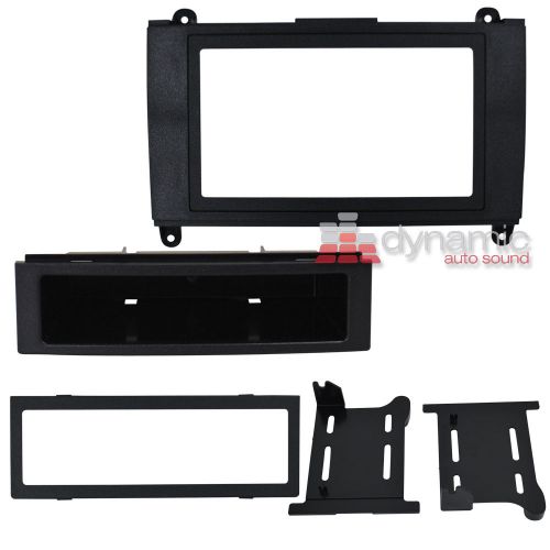 Scosche cr1292b single or double 2 din dash kit for 2007-up dodge sprinter new