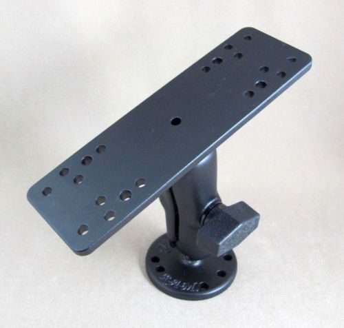 Universal ram mount 111 short arm gimbal bracket marine gps fish electronics nip