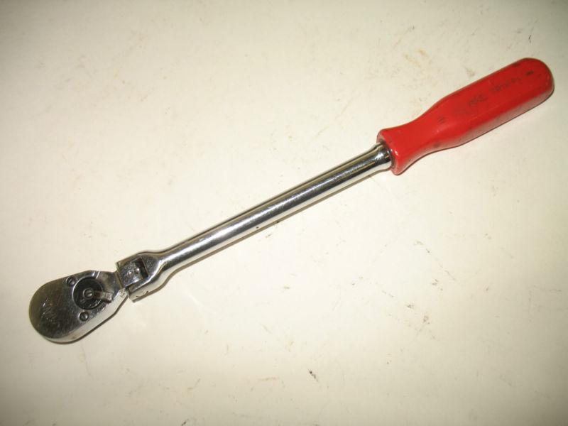 Mac 3/8'' swivel head ratchet- xr11fpa with comfort grip handle 