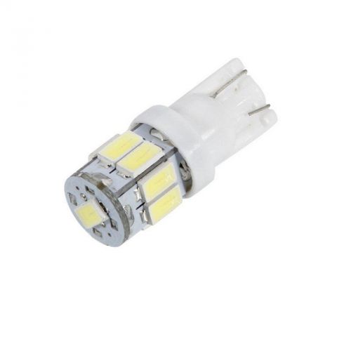 10x t10 wedge 9-smd 5630 w5w led interior light car side lamp parking tail bulbs