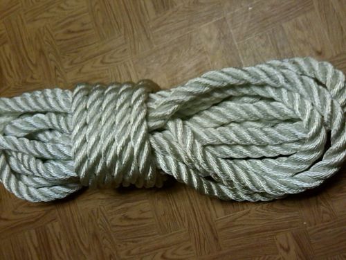 New 120 feet of 7/8 inch 3 strand 100%  nylon rope(high quality)