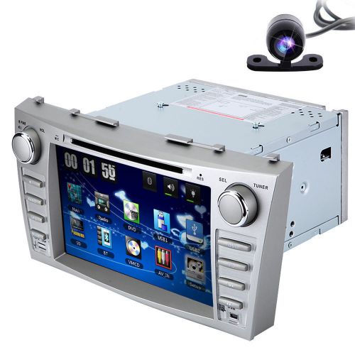 8&#034; car dvd player gps navi system for toyota camry 2007-2011 free camera &amp; map