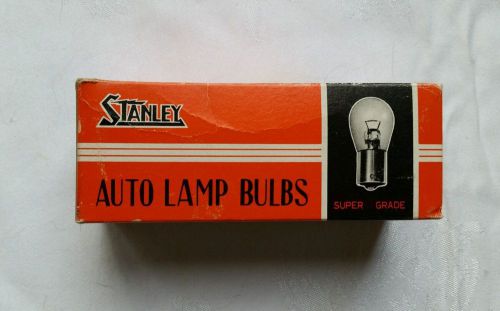 Vintage stanley auto lamp bulbs (10) 6v20/20w (untested)