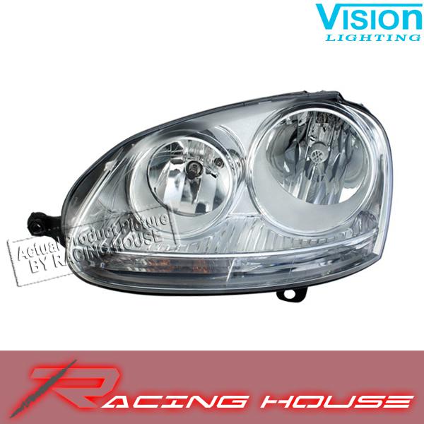 L/h headlight driver side lamp kit unit 2005-10 volkswagen vw jetta mk5