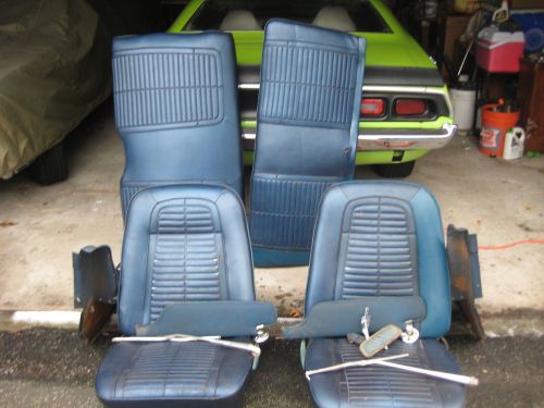 1968 firebird seats front and back