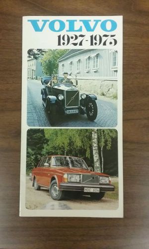 Volvo publicity automotive brochure 1927 - 1975