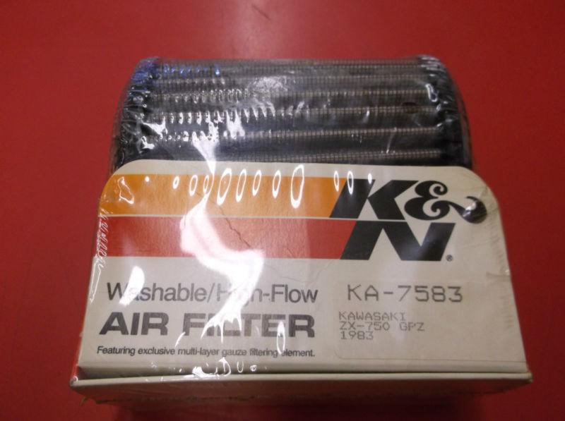 Kawasaki gpz750/kz650h/kz750/zn700 k&n airfilter ka-7583