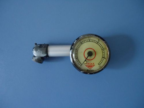 Vintage tire pressure gauge ballon triax  rare 0.5 -4 .5