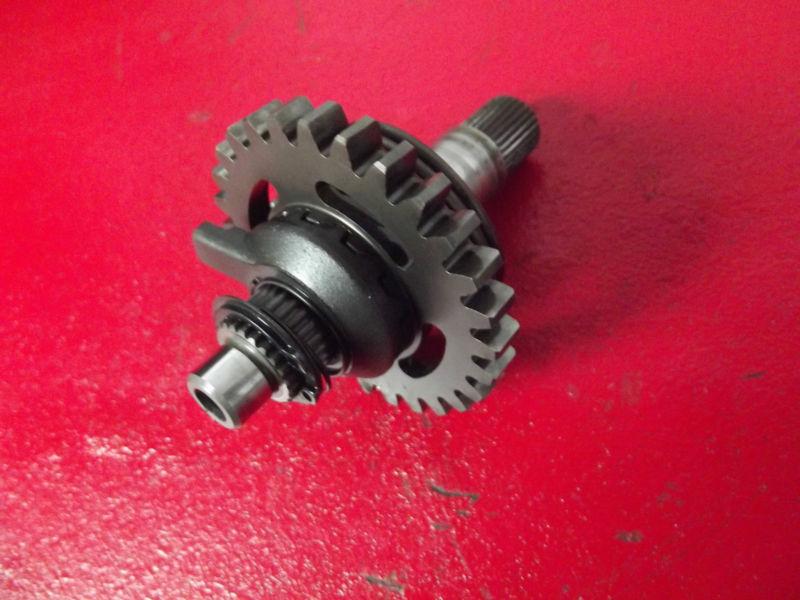 Kawasaki kx250f kx250 f kx 250f kick start starter shaft gear 2004 2005