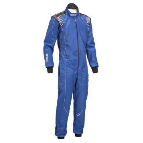 Sparco 002329az5xl ks-3 series karting suit blue xl size cik-fia approved