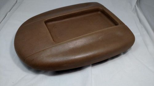 Ford expedition rear seat center console lid arm rest 97-02 tan navigator