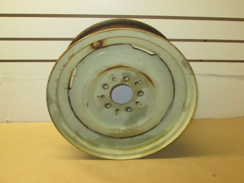 1951-1957 dodge desoto chrysler plymouth truck steel wheel rim 15x5.5 4.5 bolt