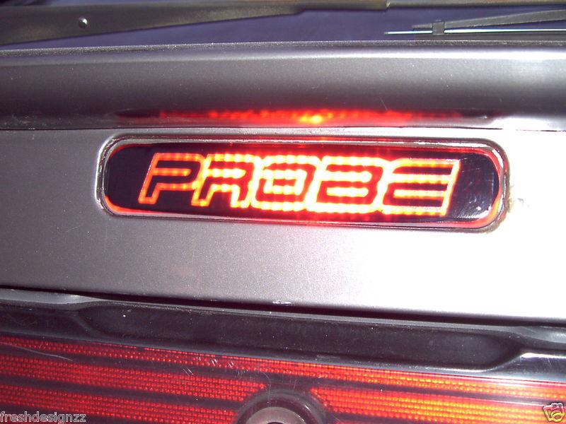 Ford probe 3rd brake light decal overlay 89 90 91 92