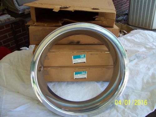 Original 14x7 rally trim rings nos