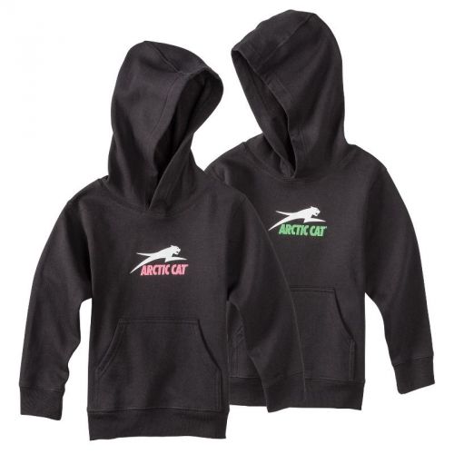 Arctic cat infant toddler aircat hoodie sweatshirt - pink lime green black