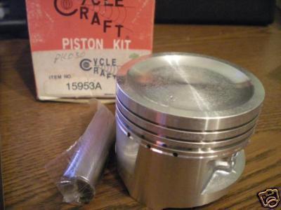 Nos piston 1980-1983 honda atc185 2.00 oversize 15953a