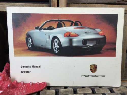 1998 porsche boxster owners manual fast ship ((buy oem)) original print clean