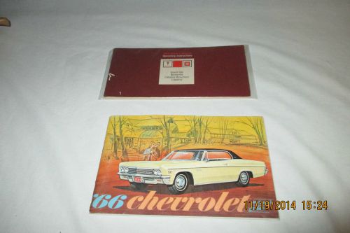 1966 chevrolet impala caprice owners manual &amp;  72 pontiac grand ville&amp;bonneville