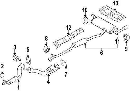 Nissan 74772jm00a genuine oem heat shield