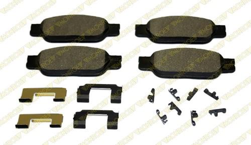 Monroe dx805 brake pad or shoe, front-monroe dynamics brake pad