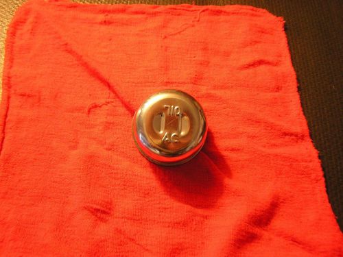 1955-1963 chevy vented oil filler cap, ac, chrome