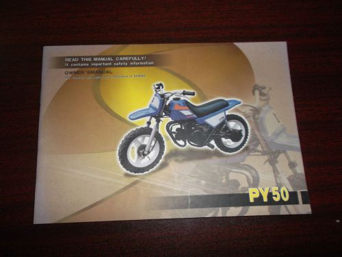 Py 50 owners manual factory oem owner&#039;s off road motorycle dirt bike