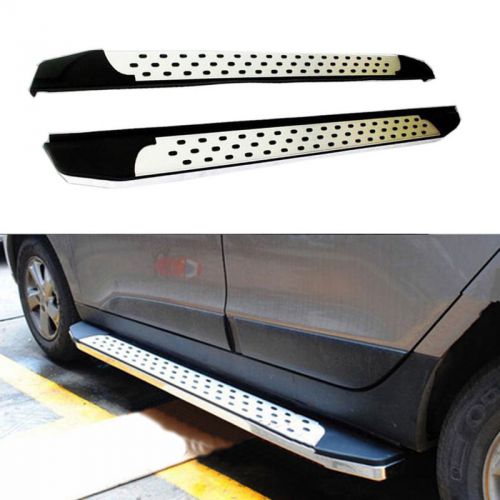 For mazda cx-7 10-16 aluminium alloy+stainless running board nerf bar side steps