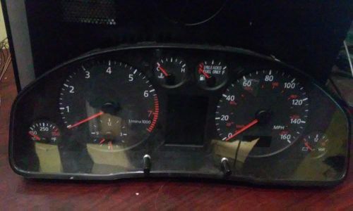 Audi audi a6 speedometer (cluster), model vin b (8th digit), mph, w/on-board c