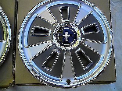 1966 nos mustang 14 inch standard hub cap free shipping