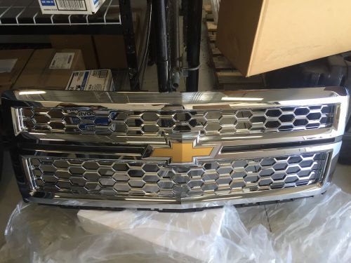 2014-15 silverado chrome grille