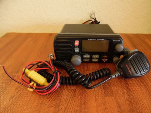 Standard horizon matrix gx1280s submersible marine vhf transceiver &amp; mic -tested