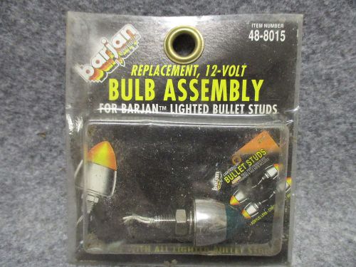 Barjan # 48-8015 lighted bullet stud 12 volt replacement bulb assem nos 26419