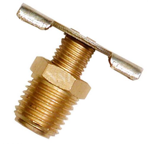 1/4&#034; npt brass drain cock - pet cock