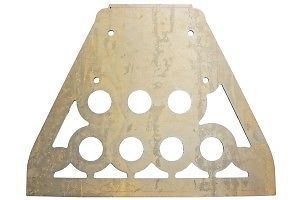 Polaris rzr xp1000 transmission skid plate