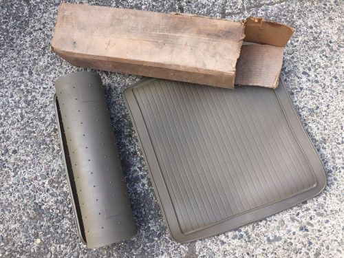 Nos new old stock nos gm rear floor mats dark taupe