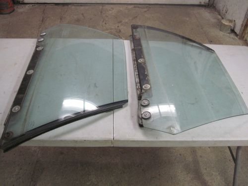 1988 buick reatta pair of door window glass  oem used gm part 1988 1989