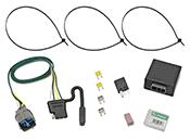 Draw-tite trailer tow harness hitch wiring for 2009 2010 2011 honda pilot