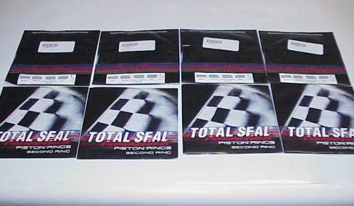 8 new total seal diamond finish piston rings 4.170-.330-.135 cast rbt df